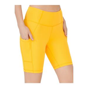 LOS OJOS Women's Yellow High Waist Consolidator