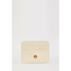 DEFACTO Women Faux Leather Card Holder