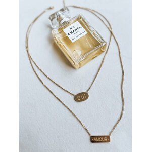 Necklace AMOUR gold Dstreet