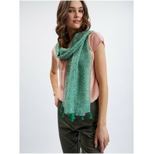 Women's green floral scarf ORSAY