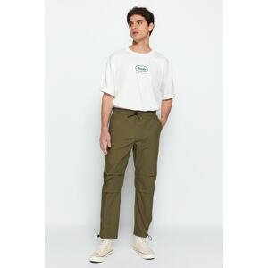 Trendyol Khaki Men's Men's Jogger Fit Baggy Parachute Pants