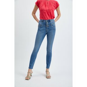 Blue women's skinny fit jeans ORSAY