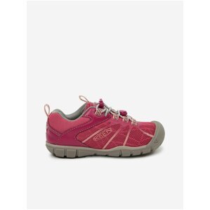 Pink Girly Outdoor Sneakers Keen Chandler II CNX - Girls