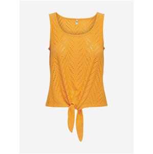 Orange Womens Patterned Tank Top JDY Carla - Women