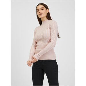 Orsay Light pink ladies sweater - Women