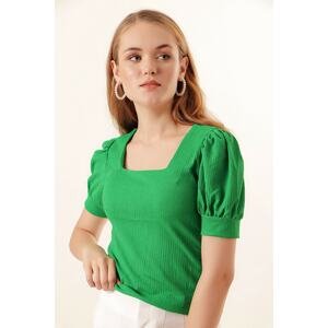 Bigdart Blouse - Green - Regular fit