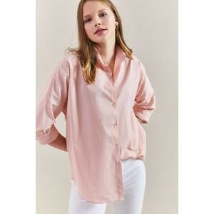 Bianco Lucci Shirt - Pink - Relaxed fit