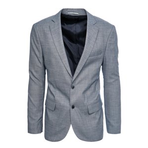 Men's single-breasted casual dark blue jacket Dstreet