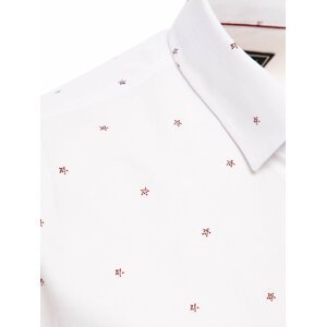 Dstreet men's white shirt