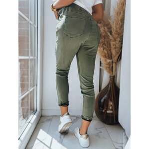 Women's trousers MIKI dark green Dstreet