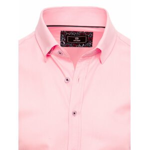 Men's Short Sleeve Shirt pink Dstreet