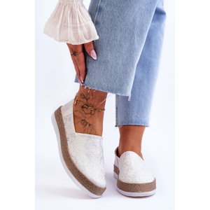 Leather espadrilles Big Star Loafers White