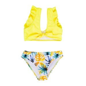 Yoclub Kids's Girls Two-Piece Swimming Costume LKD-0036G-A100