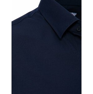 Elegant dark blue men's shirt Dstreet