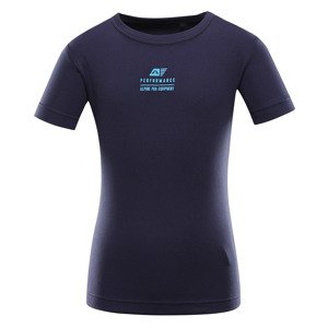 Children's quick-drying T-shirt ALPINE PRO BASIKO MOOD INDIGO