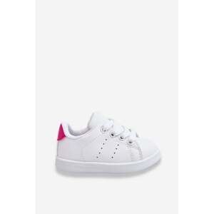 Kids Sports Shoes White and Pink Miles