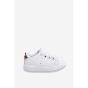 Kids Sports Shoes Leopard White Lanvi