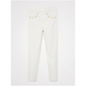 White Girly Slim Fit Jeans Desigual Tartaleta - Girls