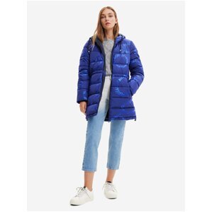 Blue Desigual Aarhus Women's Winter Jacket - Women