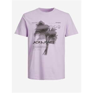Light purple boys T-shirt Jack & Jones Marina - Boys