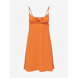 Orange Ladies Dress ONLY Mette - Ladies