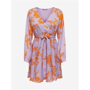 Light purple women's floral dress ONLY Summer - Women