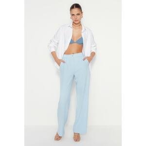 Trendyol Pants - Blue - Wide leg