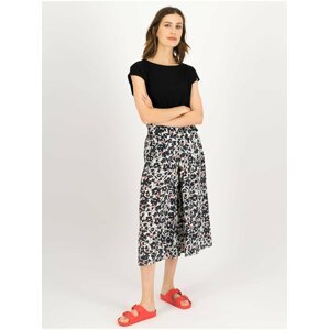 Black-and-white female floral culottes Blutsgeschwister Flotte - Ladies