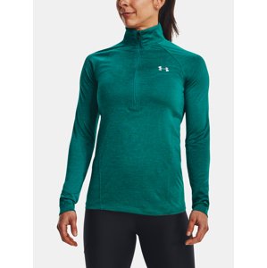 Under Armour T-Shirt Tech 1/2 Zip - Twist-GRN - Women