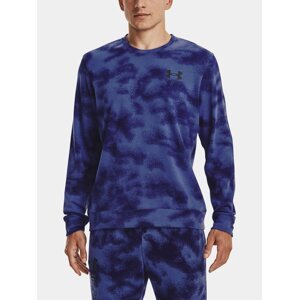 Under Armour Sweatshirt UA Rival Terry Nov Crew-BLU - Men