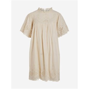 Beige Ladies Dress VILA Tula - Ladies