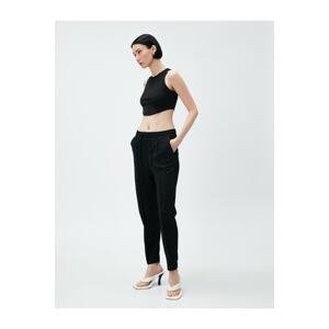 Koton Sweatpants - Black - Relaxed