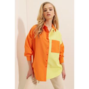 Bigdart Shirt - Orange - Regular fit