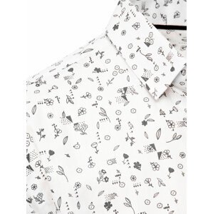 Dstreet men's white shirt