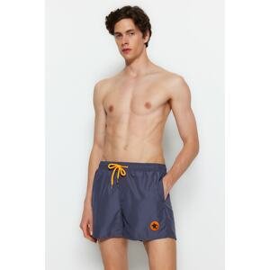 Trendyol Swim Shorts - Gray - Plain