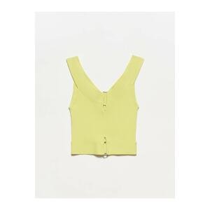 Dilvin Camisole - Yellow - Fitted