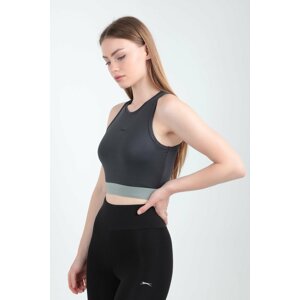 Slazenger Sports Tank Top - Gray - Fitted