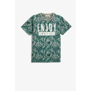 Koton T-Shirt - Green - Regular fit