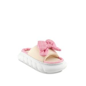 Esem Slippers - Beige - Flat