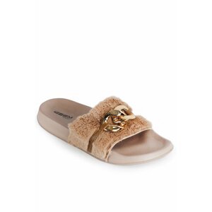 Esem Women's Camel Slippers