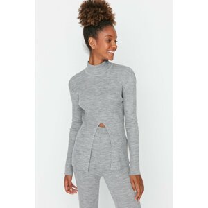 Trendyol Sweater - Grau - Regular fit