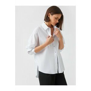 Koton Shirt - Weiß - Oversize