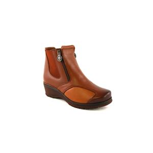Forelli 25652 Women's Comfort Boots With Tan Leather and Bones Special.