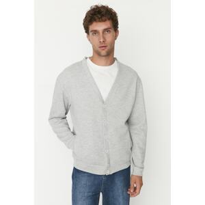 Trendyol Cardigan - Gray - Regular fit