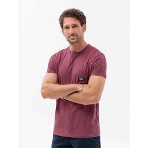 Ombre Men's cotton t-shirt with pocket