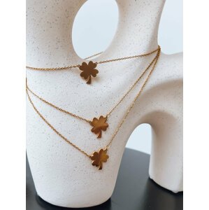 CLOVER Gold Dstreet Necklace