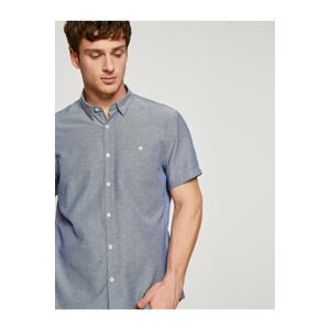 Koton Shirt - Dark blue - Regular fit