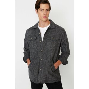 Trendyol Shirt - Gray - Regular fit