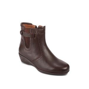 Forelli Ankle Boots - Brown - Flat