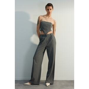 Trendyol Multicolored Woven Striped Trousers